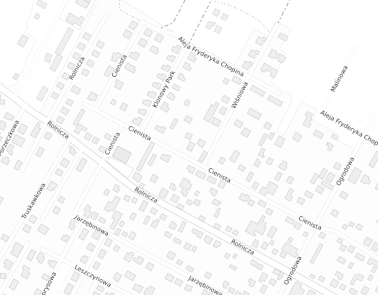 Mapa z adresem organizacji