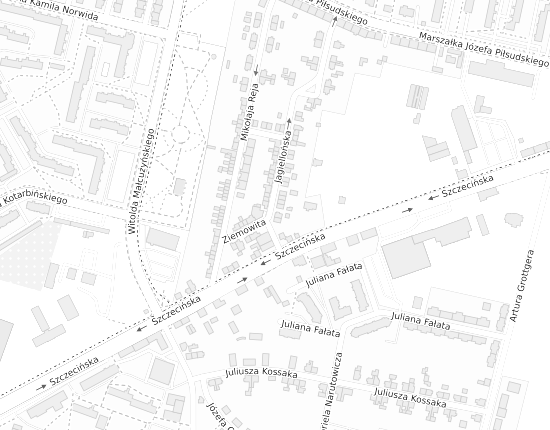 Mapa z adresem organizacji