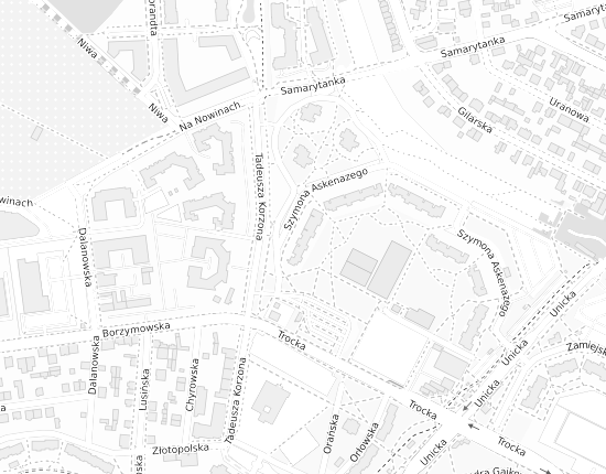 Mapa z adresem organizacji