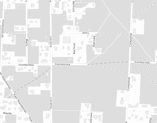 Mapa z adresem organizacji