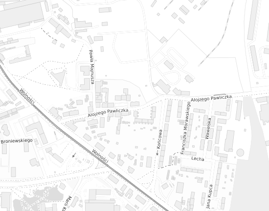 Mapa z adresem organizacji