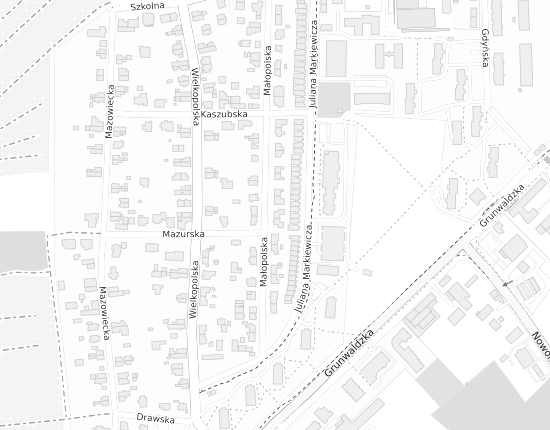 Mapa z adresem organizacji
