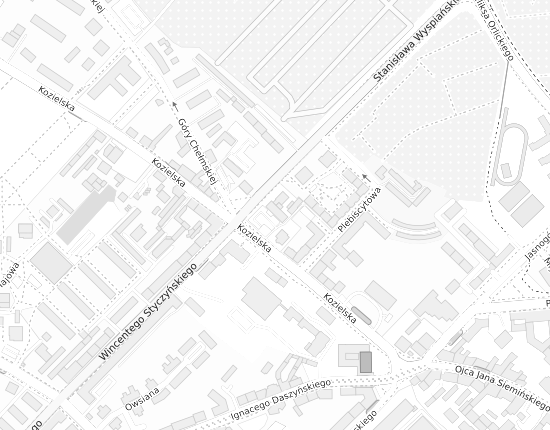 Mapa z adresem organizacji
