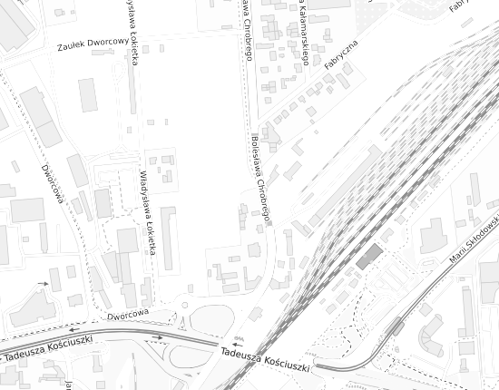 Mapa z adresem organizacji