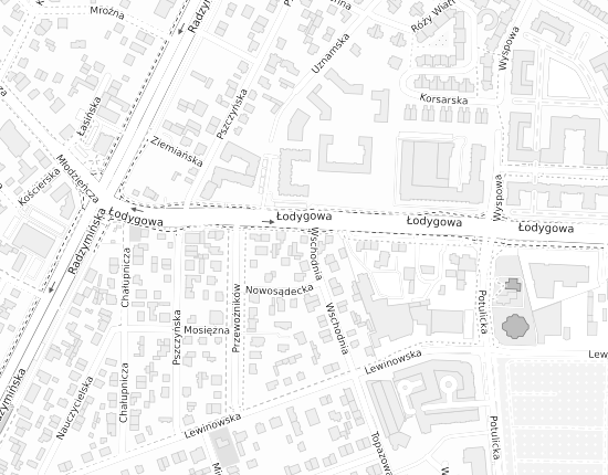 Mapa z adresem organizacji