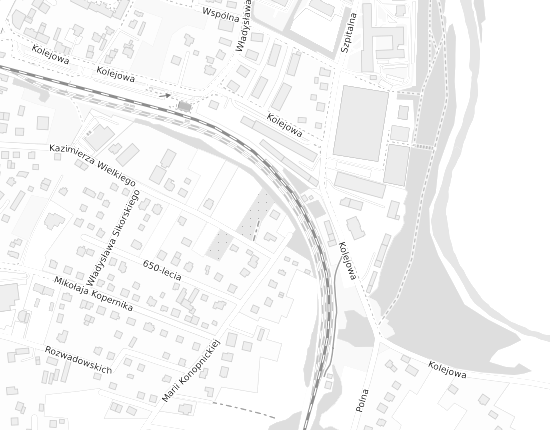 Mapa z adresem organizacji