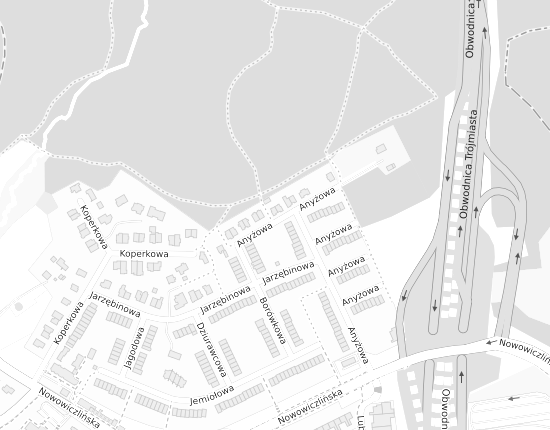 Mapa z adresem organizacji