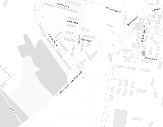 Mapa z adresem organizacji