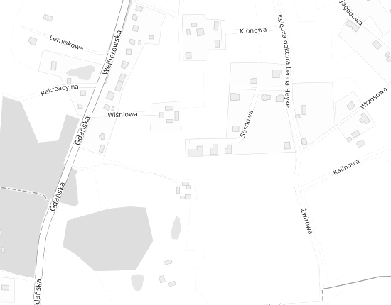 Mapa z adresem organizacji