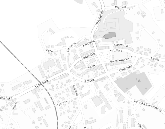 Mapa z adresem organizacji