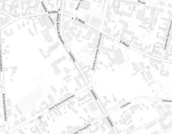 Mapa z adresem organizacji