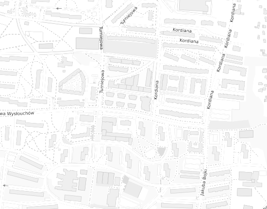 Mapa z adresem organizacji