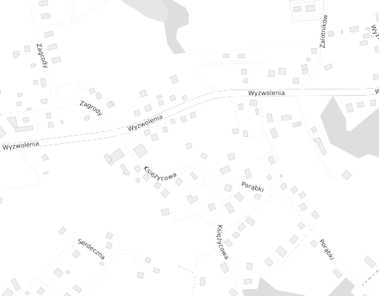 Mapa z adresem organizacji