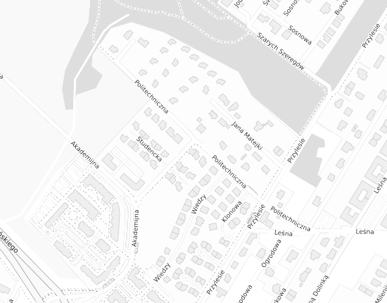 Mapa z adresem organizacji