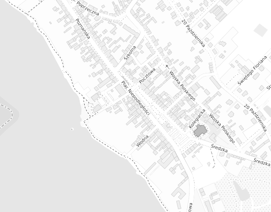 Mapa z adresem organizacji