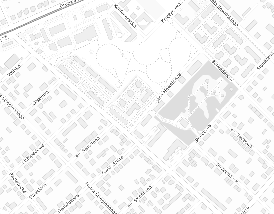 Mapa z adresem organizacji