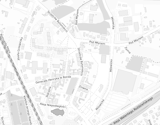 Mapa z adresem organizacji