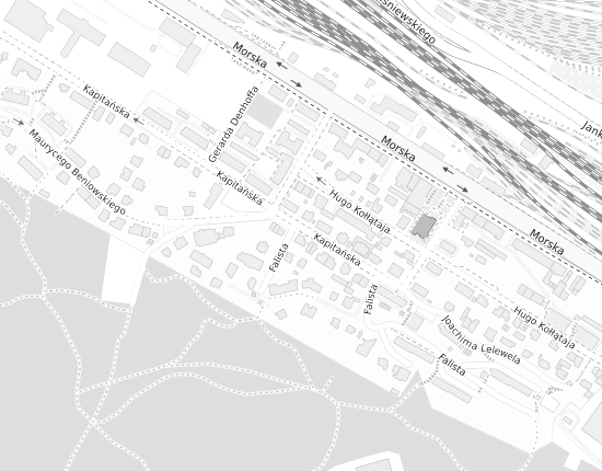 Mapa z adresem organizacji