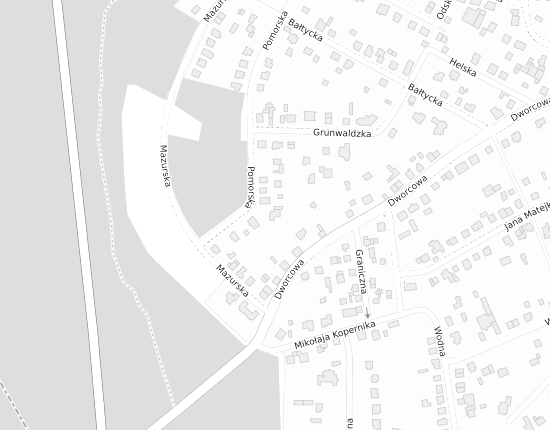 Mapa z adresem organizacji