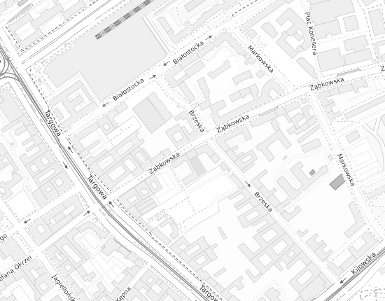 Mapa z adresem organizacji