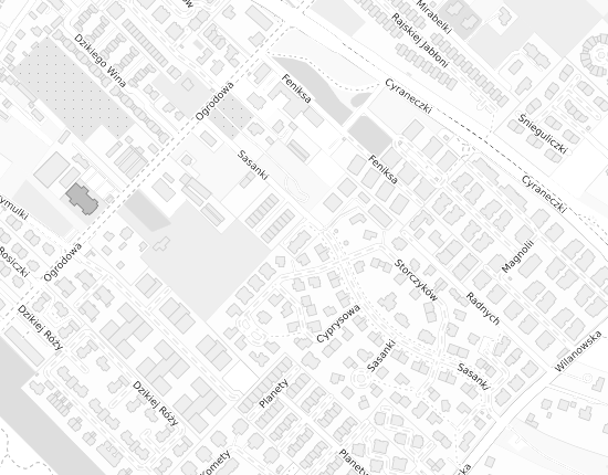 Mapa z adresem organizacji