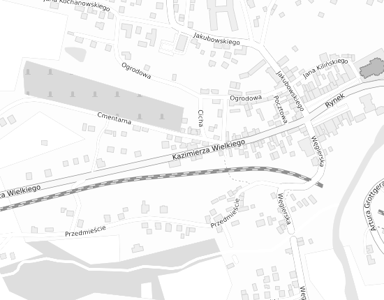 Mapa z adresem organizacji