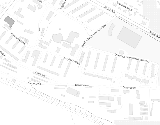Mapa z adresem organizacji