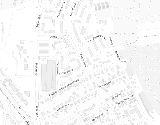 Mapa z adresem organizacji