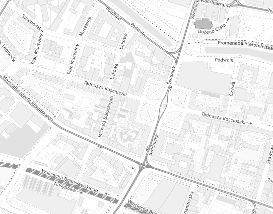 Mapa z adresem organizacji
