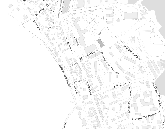 Mapa z adresem organizacji