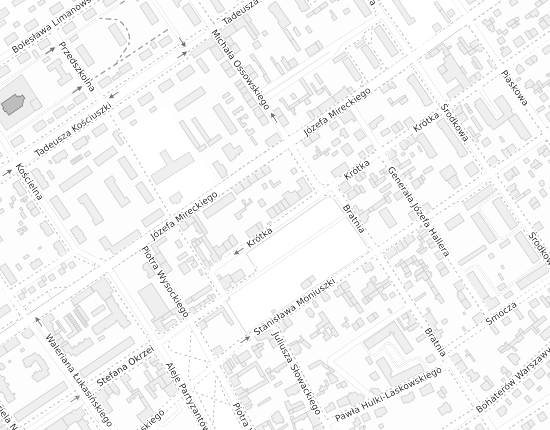 Mapa z adresem organizacji