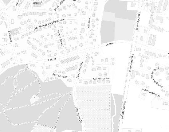 Mapa z adresem organizacji