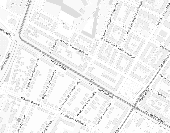 Mapa z adresem organizacji