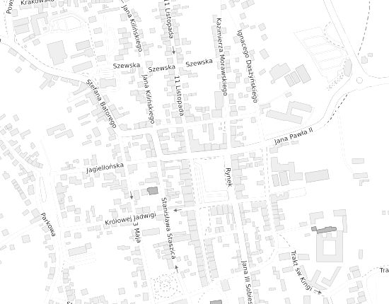 Mapa z adresem organizacji
