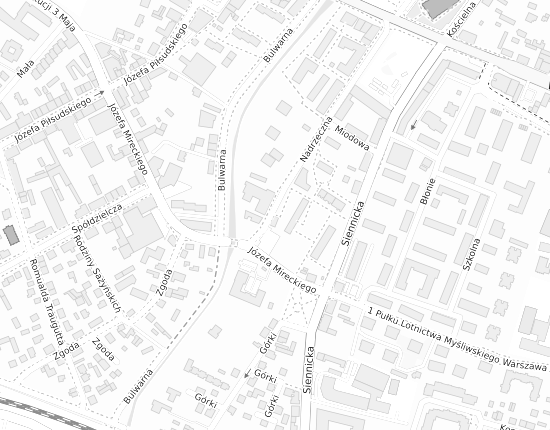 Mapa z adresem organizacji