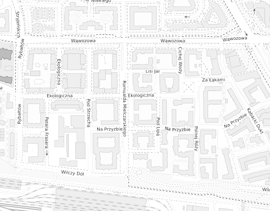 Mapa z adresem organizacji