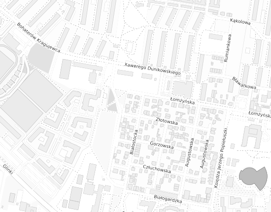 Mapa z adresem organizacji