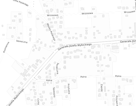 Mapa z adresem organizacji