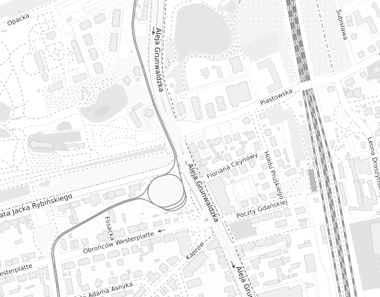 Mapa z adresem organizacji
