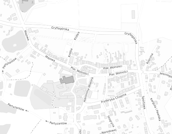 Mapa z adresem organizacji
