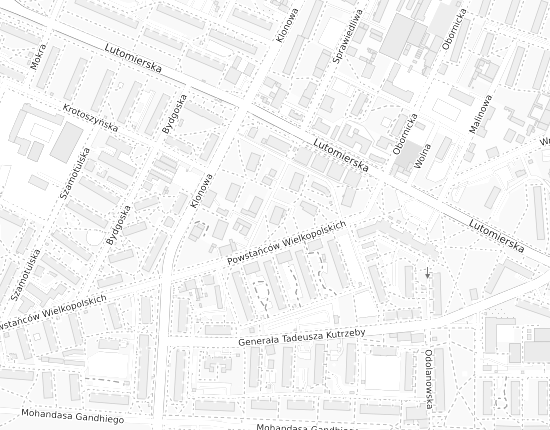 Mapa z adresem organizacji
