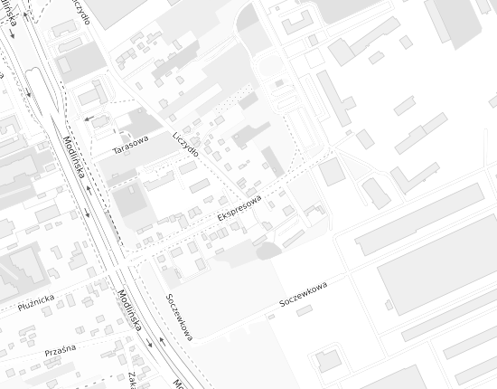 Mapa z adresem organizacji