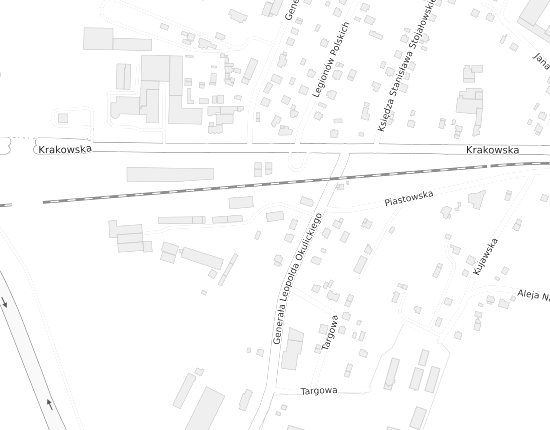 Mapa z adresem organizacji
