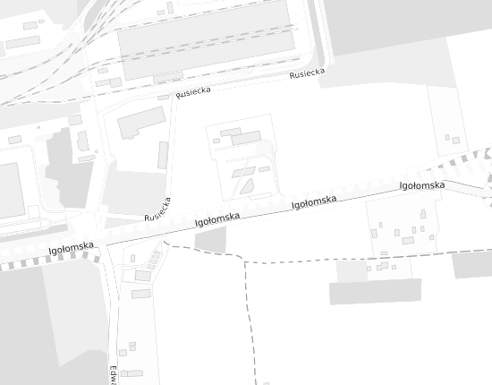 Mapa z adresem organizacji
