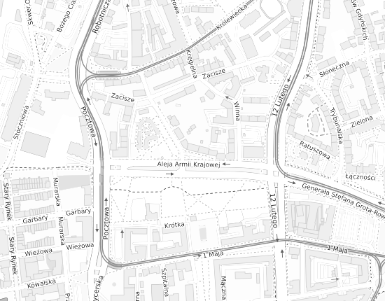 Mapa z adresem organizacji