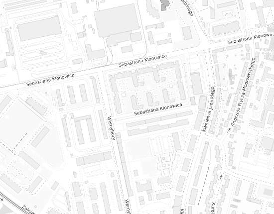 Mapa z adresem organizacji