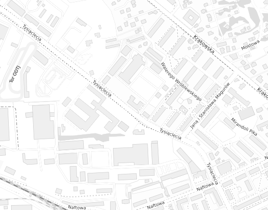 Mapa z adresem organizacji
