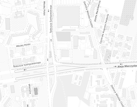 Mapa z adresem organizacji