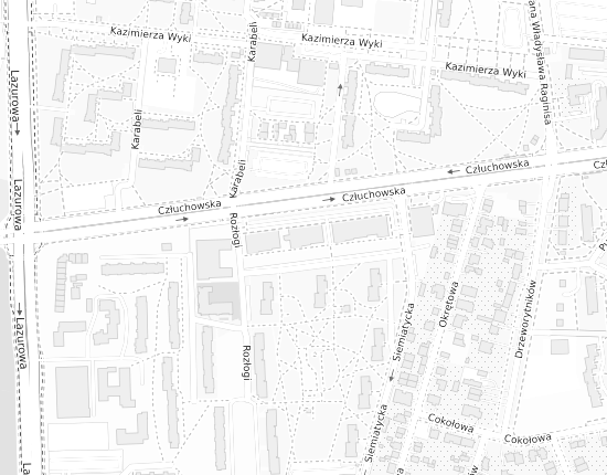 Mapa z adresem organizacji