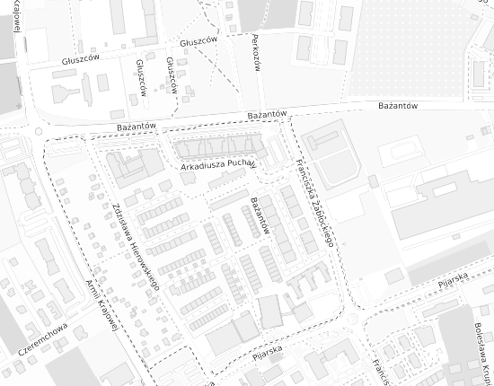 Mapa z adresem organizacji